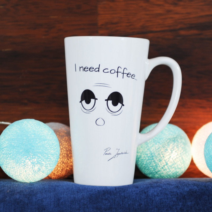 I need coffee - Kubek Latte