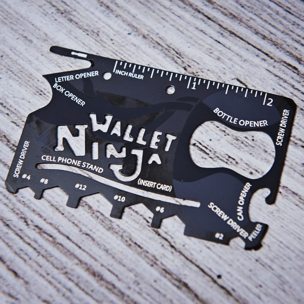 wallet ninja - prezent na imieniny dla mężczyzny