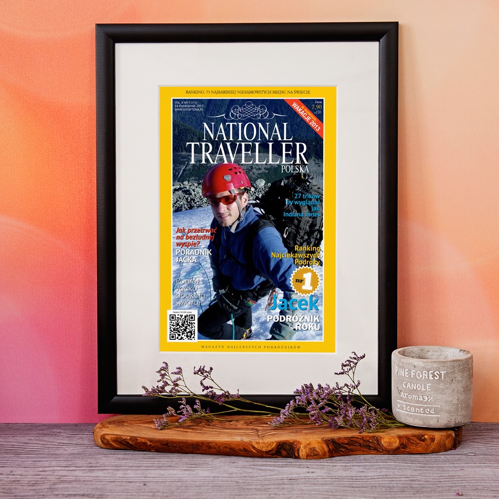 National Traveller - okładka ze zdjęciem