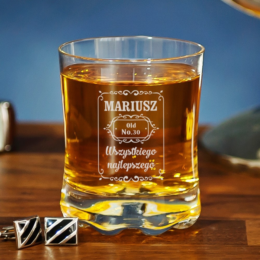 Szklanka do whisky - prezent na 50 urodziny
