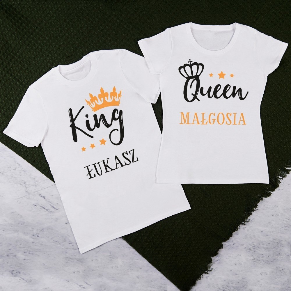 queen king - koszulki dla par