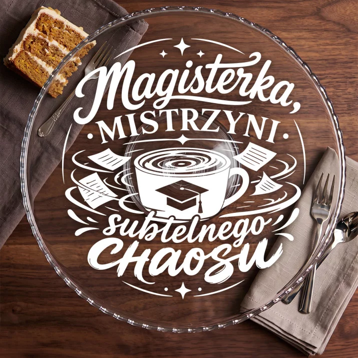 Patera Na Ciasto Na Obronę Magistra Prezent Dla Kobiety: Suchy Humor Akademicki Patera Na Ciasto Na Obronę Magistra Prezent Dla Kobiety: Suchy Humor Akademicki