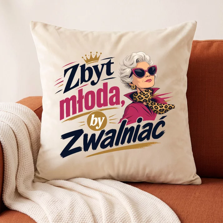 Poduszka Dekoracyjna Na 80 Urodziny Prezent Dla Kobiety: Czuły Sarkazm Poduszka Dekoracyjna Na 80 Urodziny Prezent Dla Kobiety: Czuły Sarkazm