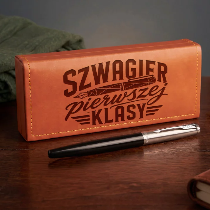 Pióro Wieczne Parker W Etui Dla Szwagra Prezent Dla Mężczyzny: Typograficzny Dowcip