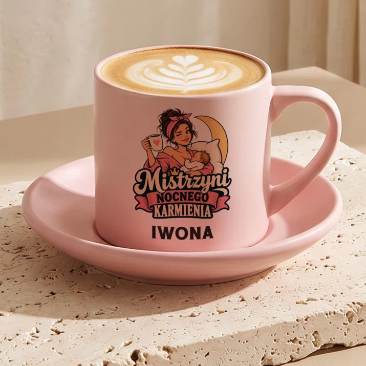 Filiżanka Personalizowana Dla Nowej Mamy Prezent Na Dzień Mamy Dla Kobiety: Mistrzyni Nocnego Filiżanka Personalizowana Dla Nowej Mamy Prezent Na Dzień Mamy Dla Kobiety: Mistrzyni Nocnego