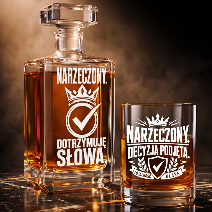 Zestaw Do Whisky Dla Narzeczonego Prezent Na Dzień Chłopaka Dla Mężczyzny: Narzeczony. Dotrzymuję Słowa. Zestaw Do Whisky Dla Narzeczonego Prezent Na Dzień Chłopaka Dla Mężczyzny: Narzeczony. Dotrzymuję Słowa.