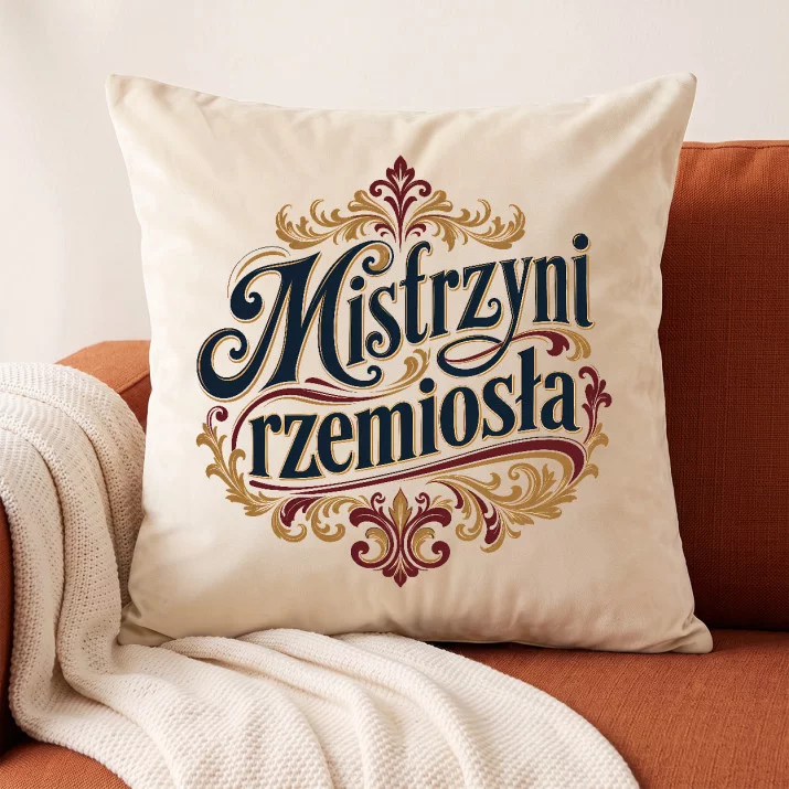 Poduszka Dekoracyjna Dla Siostry Prezent Dla Kobiety: Ornamentalne Rzemiosło