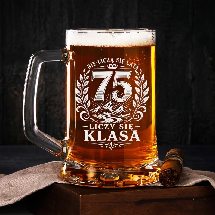 Kufel Na 75 Urodziny Prezent Dla Mężczyzny: Klasa 75 Urodziny
