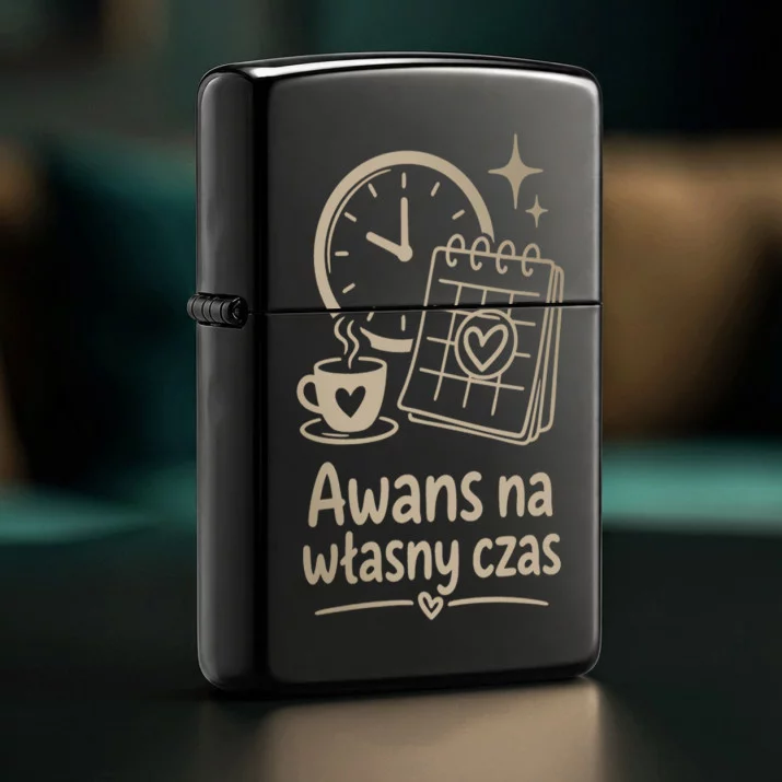 Zapalniczka Z Grawerem Na Emeryturę Prezent Dla Emeryta Kobiety: Ironiczny Awans