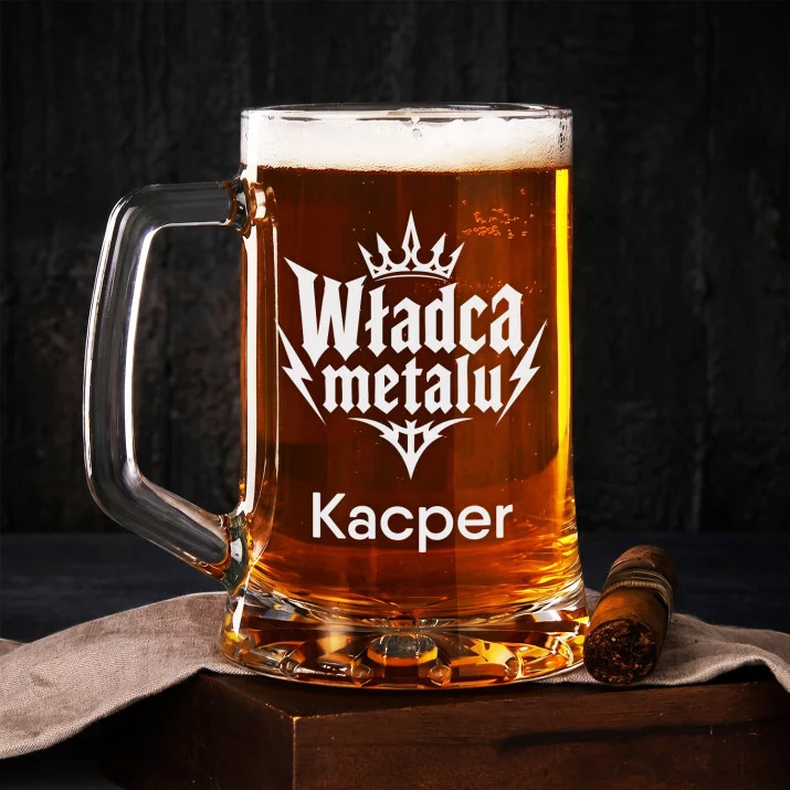 Kufel Personalizowany z Grawerem Dla Metalowca Prezent Dla Mężczyzny: Mroczne Brzmienia Kufel Personalizowany z Grawerem Dla Metalowca Prezent Dla Mężczyzny: Mroczne Brzmienia