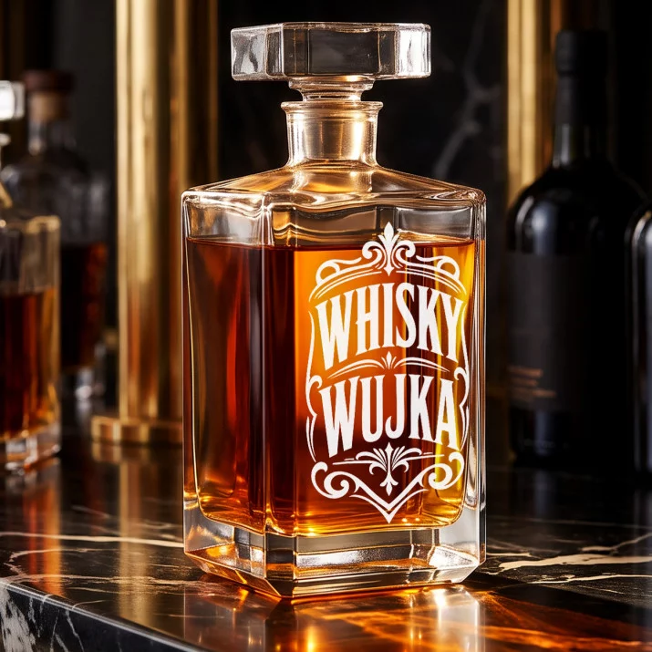 Karafka Do Whisky z Grawerem Dla Wujka Prezent: Whisky Wujka Karafka Do Whisky z Grawerem Dla Wujka Prezent: Whisky Wujka