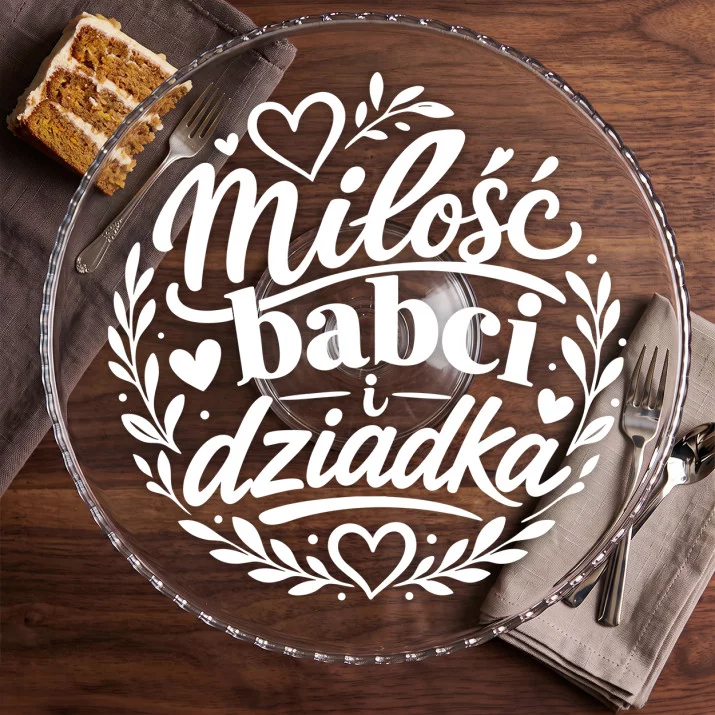 Patera Na Ciasto Dla Babci i Dziadka Prezent Na Dzień Babci i Dziadka Dla Pary: Sercowe Wspomnienia Patera Na Ciasto Dla Babci i Dziadka Prezent Na Dzień Babci i Dziadka Dla Pary: Sercowe Wspomnienia