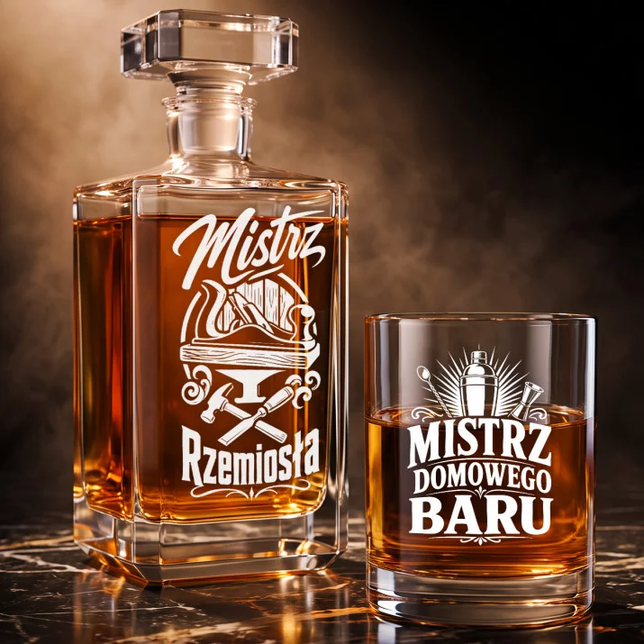 Zestaw Do Whisky Na Parapetówkę Prezent Dla Mężczyzny: Duma Rzemieślnika