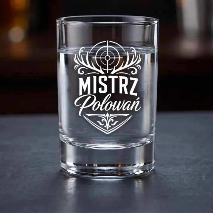 Kieliszki Do Wódki Dla Myśliwego Prezent Dla Mężczyzny: Łowiecki Emblemat Kieliszki Do Wódki Dla Myśliwego Prezent Dla Mężczyzny: Łowiecki Emblemat