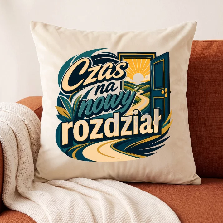 Poduszka Dekoracyjna Dla Emeryta Prezent Na Emeryturę Dla Mężczyzny: Nowy Rozdział Życia Poduszka Dekoracyjna Dla Emeryta Prezent Na Emeryturę Dla Mężczyzny: Nowy Rozdział Życia
