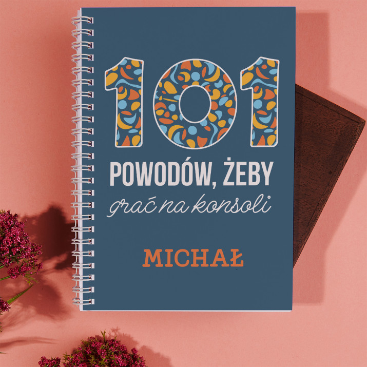 101 powodów - Zeszyt na spirali A5