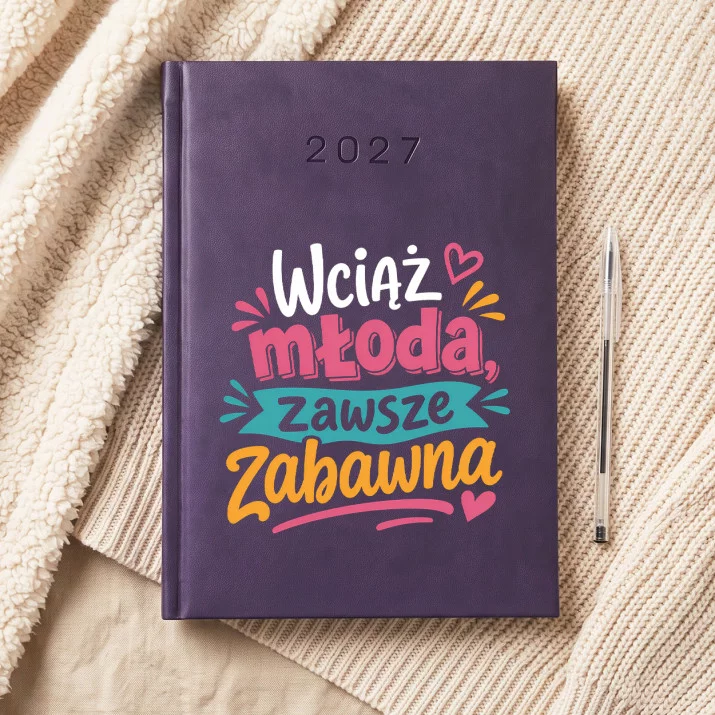 Kalendarz Książkowy A5 2027 Dla 55 Latki Prezent Na 55 Urodziny Dla Kobiety: Elegancki Humor Kalendarz Książkowy A5 2027 Dla 55 Latki Prezent Na 55 Urodziny Dla Kobiety: Elegancki Humor