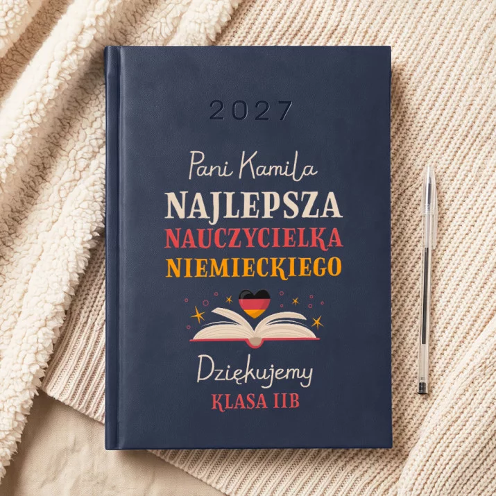 Najlepsza nauczycielka niemieckiego - Kalendarz Najlepsza nauczycielka niemieckiego - Kalendarz