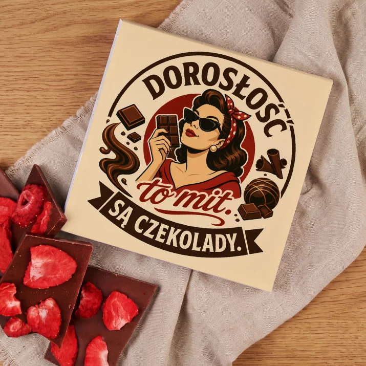 Czekolada Z Truskawkami Na Mikołaja Prezent Dla Kobiety: Czekoladowy Sarkazm