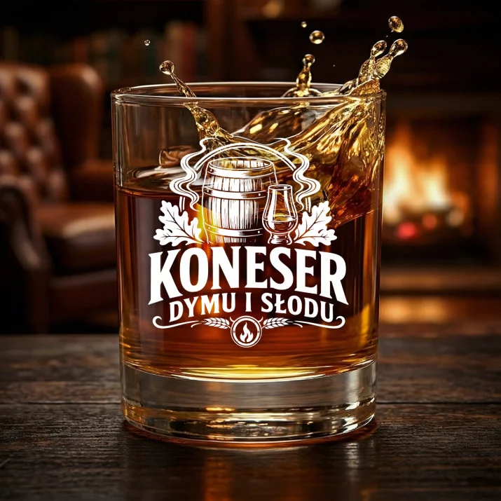 Szklanka Do Whisky Na Rocznicę Ślubu Prezent Na Walentynki Dla Mężczyzny: Koneser Dymu I Słodu Szklanka Do Whisky Na Rocznicę Ślubu Prezent Na Walentynki Dla Mężczyzny: Koneser Dymu I Słodu