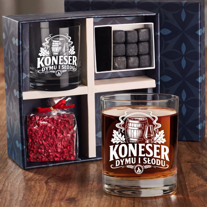 Zestaw Prezentowy Whisky Na Rocznicę Ślubu Na Walentynki Dla Mężczyzny: Koneser Dymu I Słodu Zestaw Prezentowy Whisky Na Rocznicę Ślubu Na Walentynki Dla Mężczyzny: Koneser Dymu I Słodu