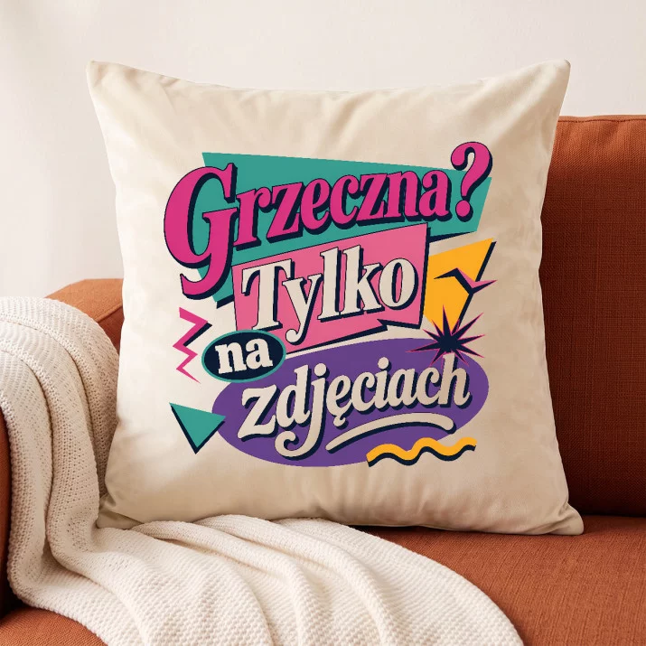 Poduszka Dekoracyjna Na Mikołajki Prezent Dla Kobiety: Figlarna Prawda Poduszka Dekoracyjna Na Mikołajki Prezent Dla Kobiety: Figlarna Prawda