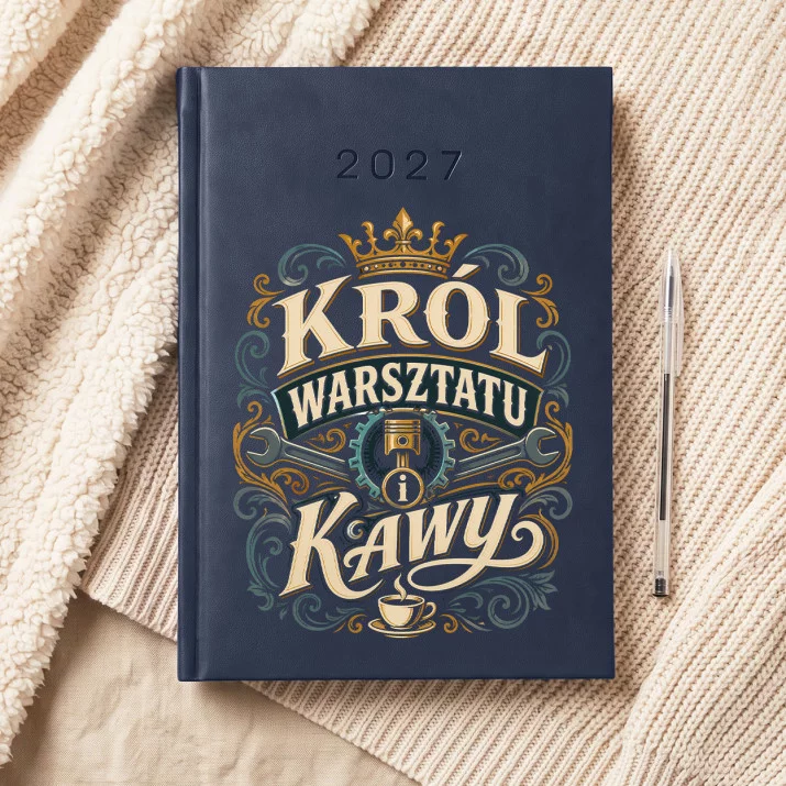 Kalendarz Książkowy A5 2027 Dla Mechanika Prezent Dla Mężczyzny: Ornamentalny Szyld Kalendarz Książkowy A5 2027 Dla Mechanika Prezent Dla Mężczyzny: Ornamentalny Szyld