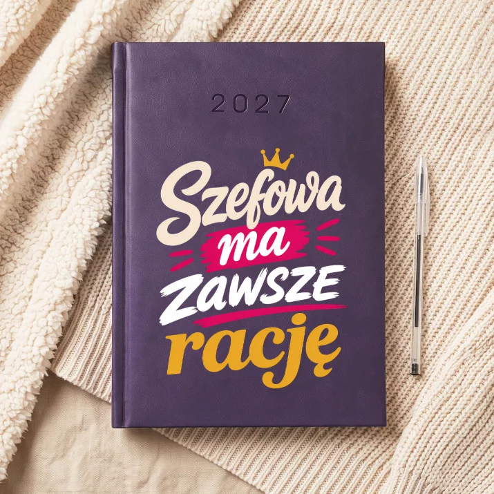 Kalendarz Książkowy A5 2027 Dla Szefowej Prezent Dla Kobiety: Elegancki Dowcip Kalendarz Książkowy A5 2027 Dla Szefowej Prezent Dla Kobiety: Elegancki Dowcip