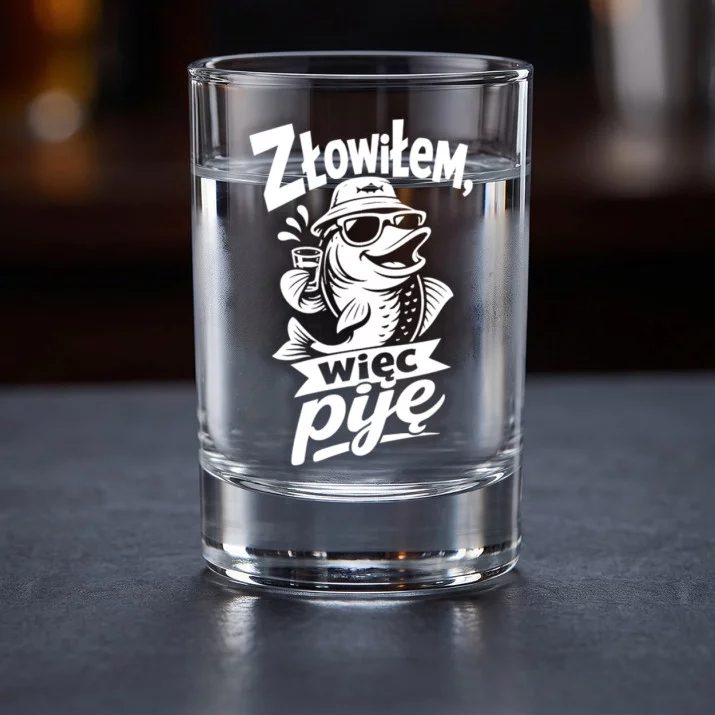 Kieliszki Do Wódki Dla Wędkarza Prezent Dla Mężczyzny: Wędkarski Toast Kieliszki Do Wódki Dla Wędkarza Prezent Dla Mężczyzny: Wędkarski Toast