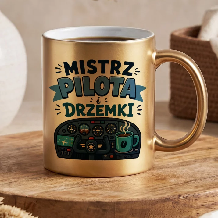 Złoty Kubek Dla Ojca Prezent Na Dzień Ojca Dla Mężczyzny: Domowy Król Pilota Złoty Kubek Dla Ojca Prezent Na Dzień Ojca Dla Mężczyzny: Domowy Król Pilota