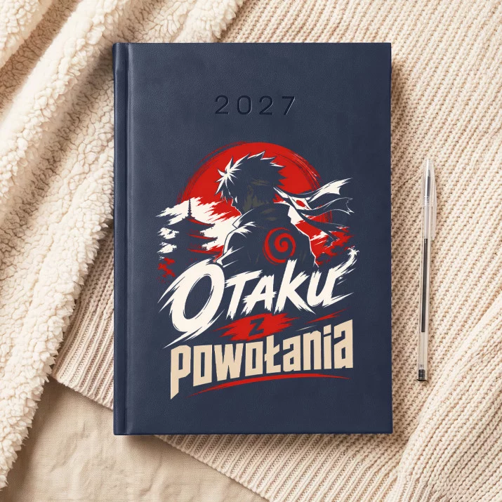 Kalendarz Książkowy A5 2027 Dla Fana Anime Prezent Dla Mężczyzny: Duma Otaku