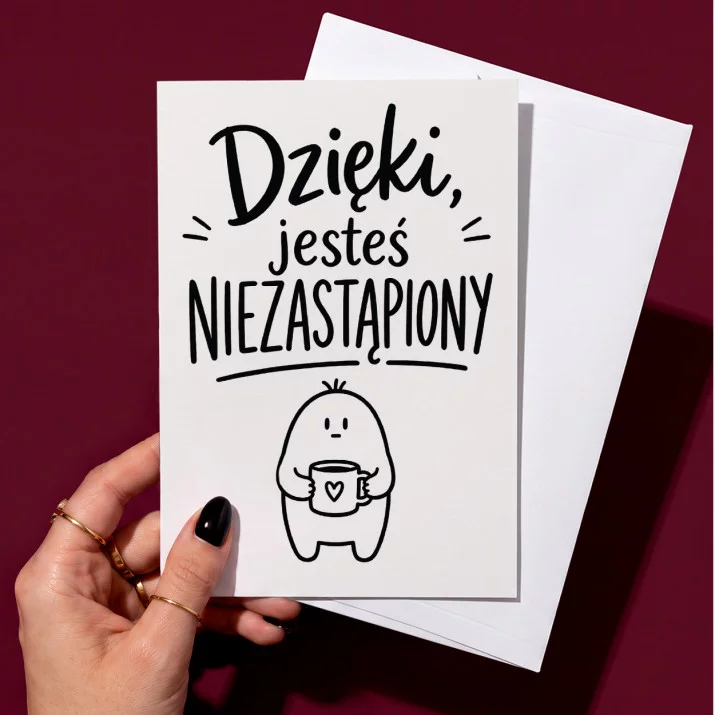 Kartka z Życzeniami Na Podziękowanie Dla Mężczyzny: Ironiczna Wdzięczność Kartka z Życzeniami Na Podziękowanie Dla Mężczyzny: Ironiczna Wdzięczność