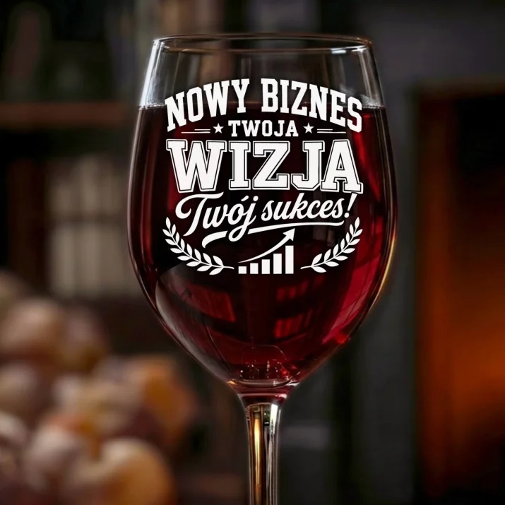Kieliszek Do Wina Na Otwarcie Firmy Prezent Dla Kobiety: Twoja Wizja Sukces