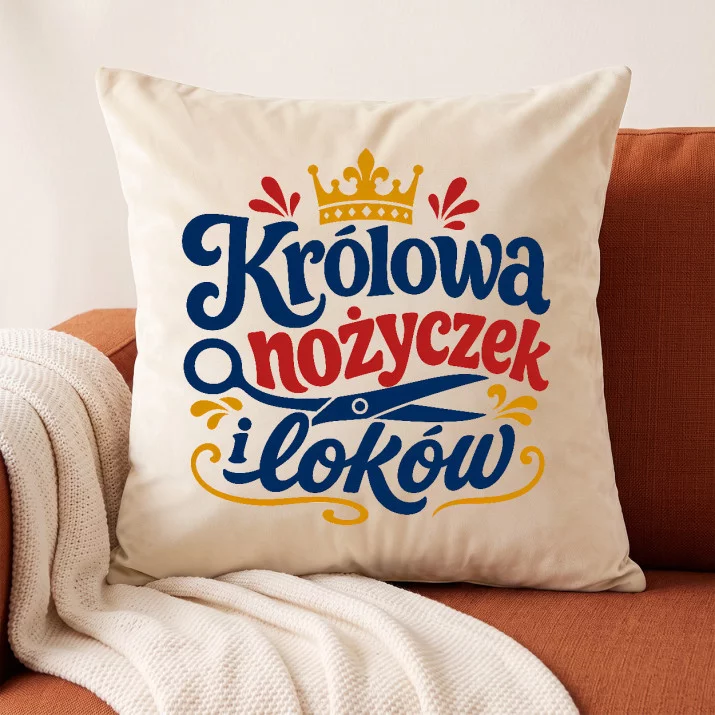 Poduszka Dekoracyjna Dla Fryzjerki Prezent Dla Kobiety: Etykieta Fryzjerska Retro Poduszka Dekoracyjna Dla Fryzjerki Prezent Dla Kobiety: Etykieta Fryzjerska Retro