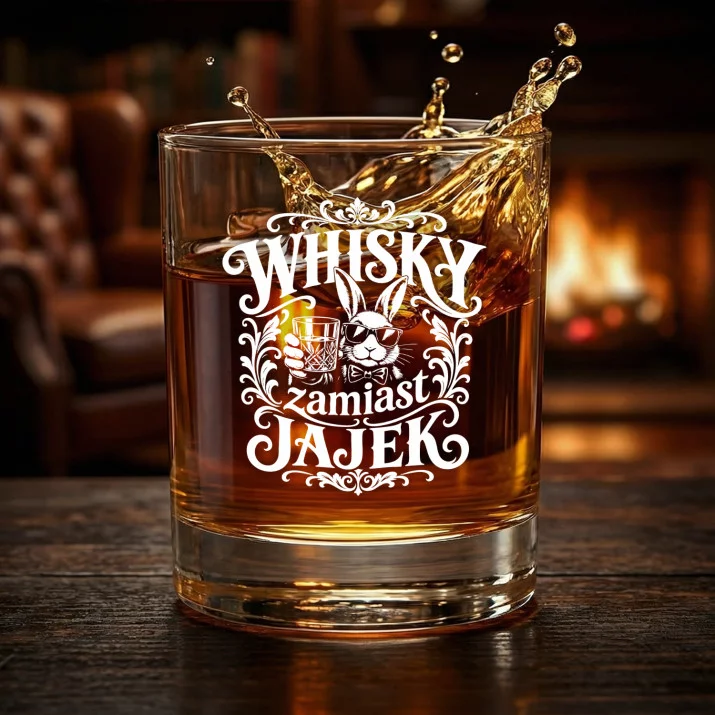 Szklanka Do Whisky Na Zajączka Prezent Dla Mężczyzny: Whisky Zamiast Jajek
