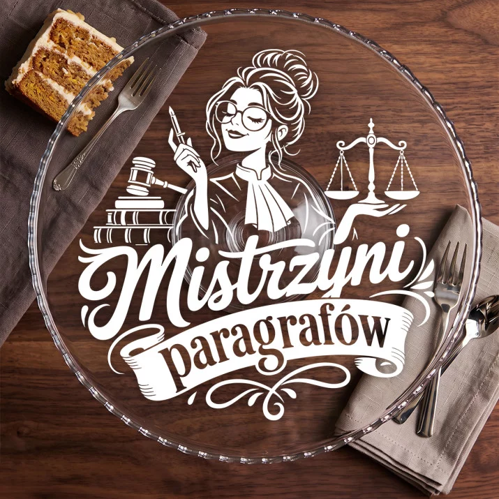 Patera Na Ciasto Dla Prawniczki Prezent Dla Kobiety: Paragrafowa Elegancja Patera Na Ciasto Dla Prawniczki Prezent Dla Kobiety: Paragrafowa Elegancja