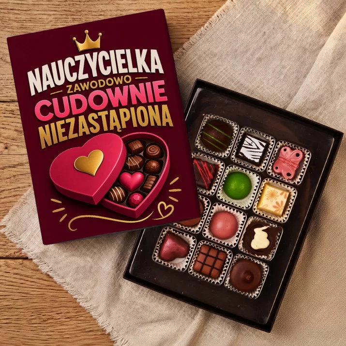 Czekoladki Na Dzień Nauczyciela Prezent Dla Nauczyciela Kobiety: Nauczycielka