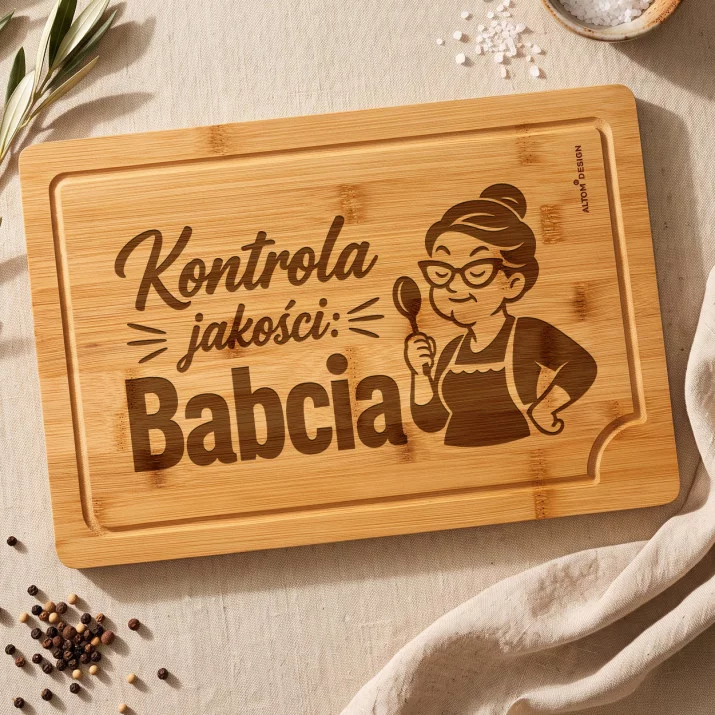 Deska Do Krojenia Dla Babci Prezent Na Dzień Babci Dla Kobiety: Autorytet Smaku Deska Do Krojenia Dla Babci Prezent Na Dzień Babci Dla Kobiety: Autorytet Smaku