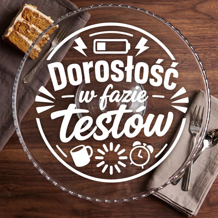 Patera Na Ciasto Na 18 Urodziny Prezent Dla Kobiety: Testowa Dorosłość Patera Na Ciasto Na 18 Urodziny Prezent Dla Kobiety: Testowa Dorosłość
