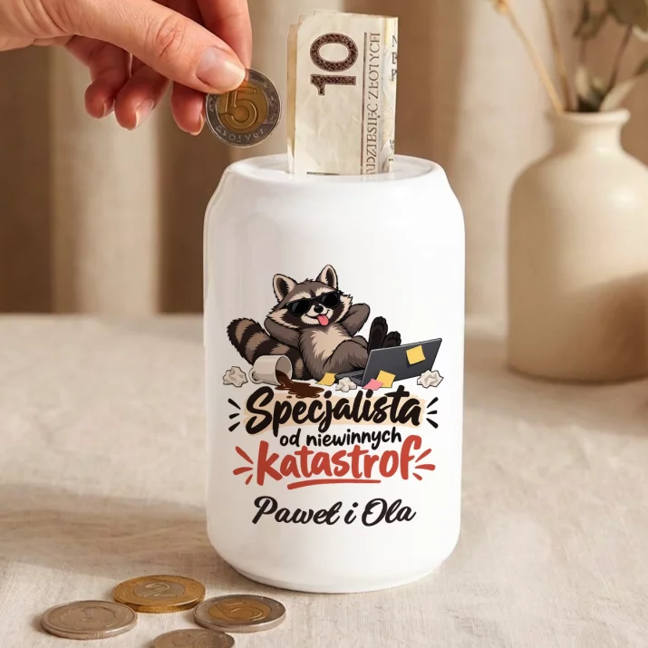 Skarbonka Dla Przyjaciół Prezent Dla Pary: Specjalista Od Niewinnych Skarbonka Dla Przyjaciół Prezent Dla Pary: Specjalista Od Niewinnych
