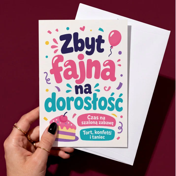 Kartka z Życzeniami Na 26 Urodziny Dla 25 Latki Kobiety: Kawaii Szalona Radość Kartka z Życzeniami Na 26 Urodziny Dla 25 Latki Kobiety: Kawaii Szalona Radość