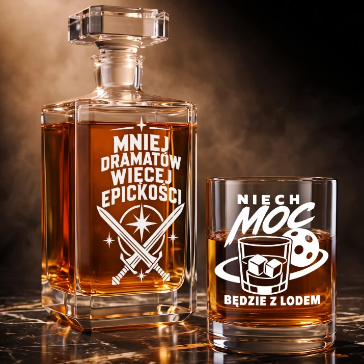 Zestaw Do Whisky Dla Fana Star Wars Prezent Dla Mężczyzny: Mniej Dramatów Zestaw Do Whisky Dla Fana Star Wars Prezent Dla Mężczyzny: Mniej Dramatów