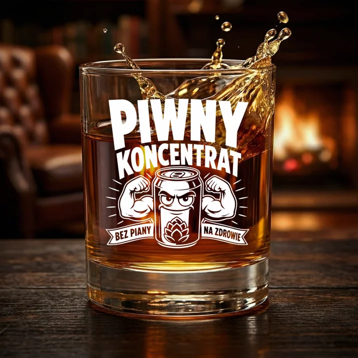 Szklanka Do Whisky Dla Piwosza Prezent Dla Mężczyzny: Piwny Koncentrat Szklanka Do Whisky Dla Piwosza Prezent Dla Mężczyzny: Piwny Koncentrat