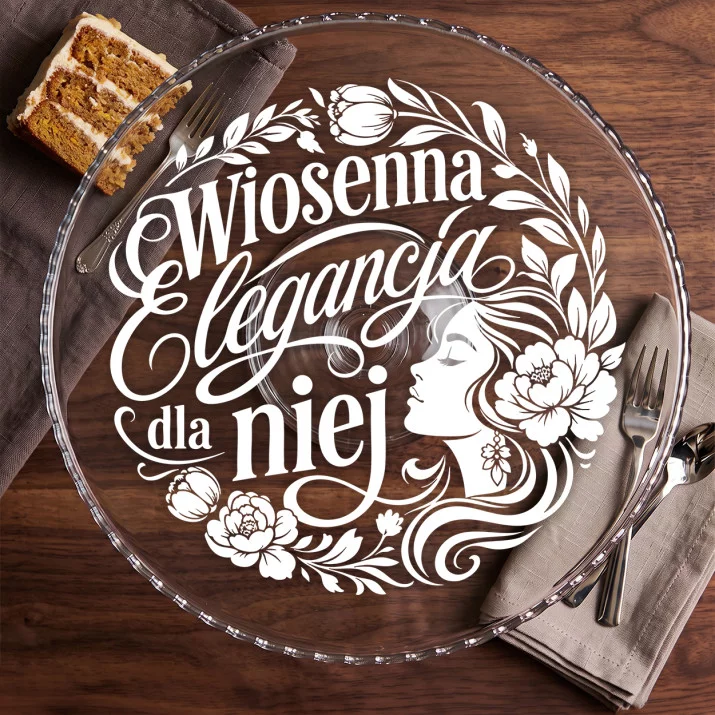Patera Na Ciasto Na Zajączka Prezent Dla Kobiety: Wiosenny Szyk Patera Na Ciasto Na Zajączka Prezent Dla Kobiety: Wiosenny Szyk