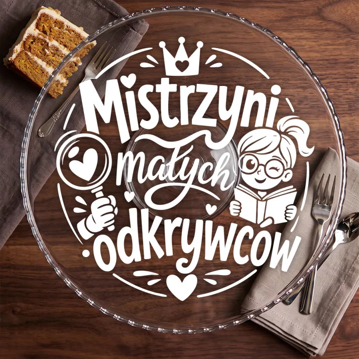 Patera Na Ciasto Na Zakończenie Zerówki Prezent Dla Kobiety: Radość Odkrywania