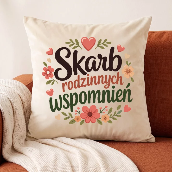 Poduszka Dekoracyjna Dla Seniora Prezent Dla Mężczyzny: Rodzinny Skarb Poduszka Dekoracyjna Dla Seniora Prezent Dla Mężczyzny: Rodzinny Skarb