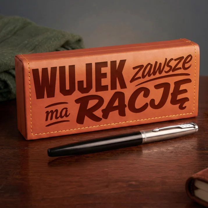 Pióro Wieczne Parker W Etui Dla Wujka Prezent Dla Mężczyzny: Wujek Z Humorem Pióro Wieczne Parker W Etui Dla Wujka Prezent Dla Mężczyzny: Wujek Z Humorem