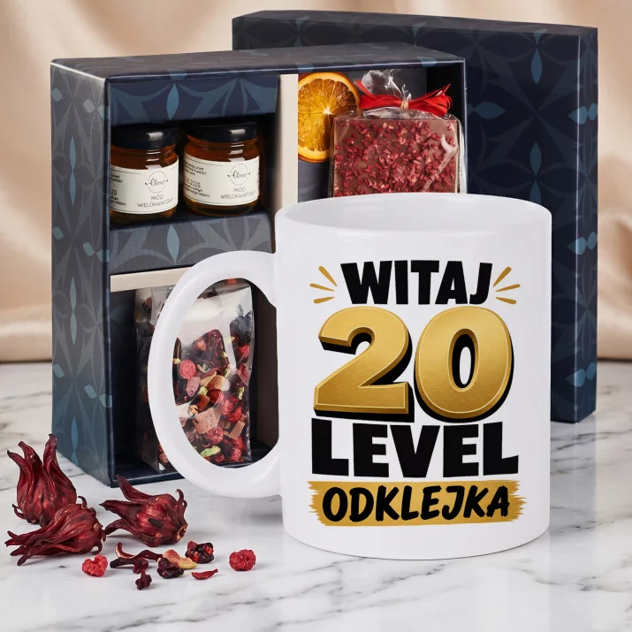 Zestaw Prezenowy Z Kubkiem Na 20 Urodziny: Jubileuszowa Odklejka