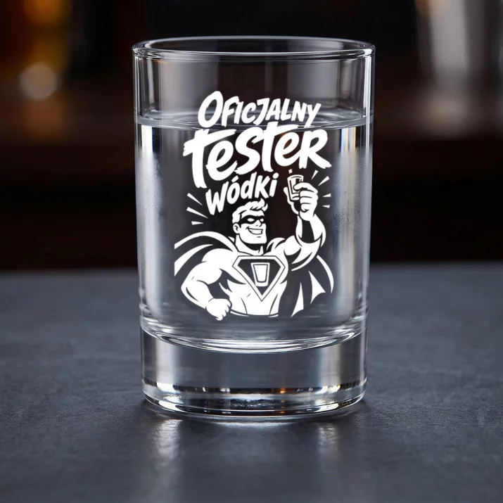 Kieliszki Do Wódki Dla Faceta Prezent Dla Mężczyzny: Heroiczny Degustator