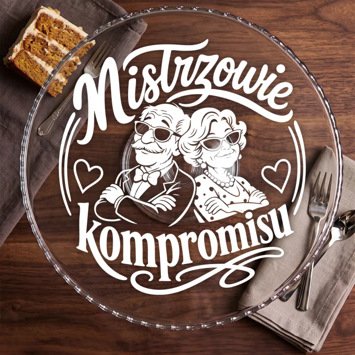 Patera Na Ciasto Na Złote Gody Prezent Dla Pary: Dowcipna Elegancja
